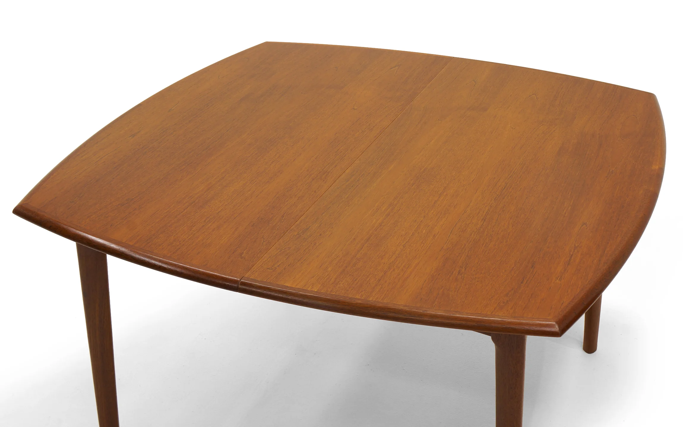 BRAMIN Denmark エクステンションテーブル Small to Large Expandable Teak Dining Table by H. W. Klein